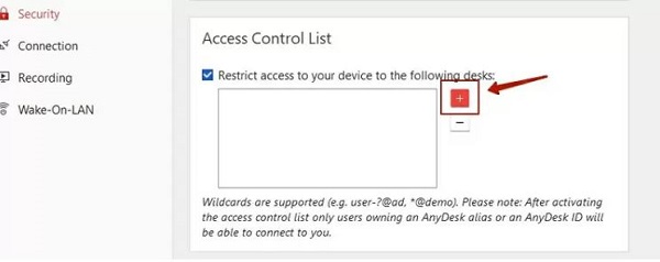 مشکل در AnyDesk بدلیل نبودن ID شما در Access Control List